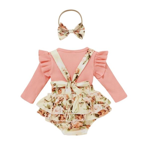 clothing sets baby girl sleeve knitted t-shirt floral suspender shorts with headband summer outfits 2021, White
clothing sets baby girl sleeve knitted t-shirt floral suspender shorts with headband summer outfits 2021, White