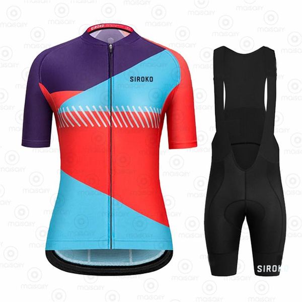 racing sets women's siroko cycling jersey short sleeve pro team bicycle clothing custom maillot bike apparel sportswear quick dry shir, Black;blue
racing sets women's siroko cycling jersey short sleeve pro team bicycle clothing custom maillot bike apparel sportswear quick dry shir, Black;blue