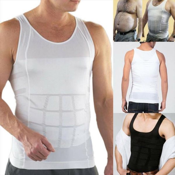 mens slim body tummy belly fatty vest corset shape wear underwear plus size, White;black
mens slim body tummy belly fatty vest corset shape wear underwear plus size, White;black