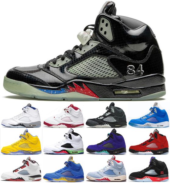 5 5s basketball shoes black muslin 3 michigan island green easter pink foam infrared 23 blue red suede men sneakers size 40-47
5 5s basketball shoes black muslin 3 michigan island green easter pink foam infrared 23 blue red suede men sneakers size 40-47