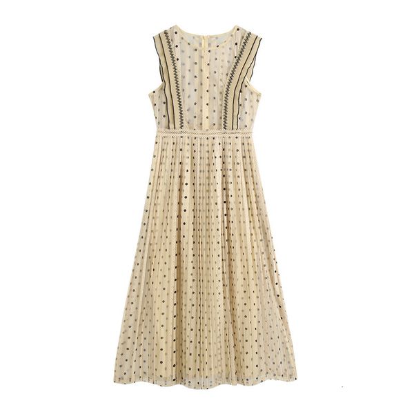 2021 new women chic lace polka dot pleated midi ny back zipper with lining female es vestido feminino akto, Black;gray
2021 new women chic lace polka dot pleated midi ny back zipper with lining female es vestido feminino akto, Black;gray