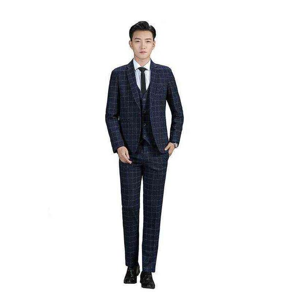 luxury suits blaze groom's three piece gentlemen slim elegant lattice suit for men's, Black
luxury suits blaze groom's three piece gentlemen slim elegant lattice suit for men's, Black