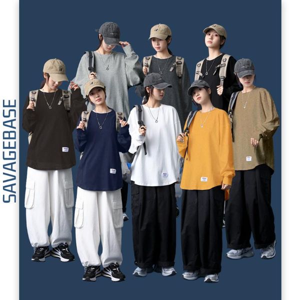 men's t-shirts pure cotton white t-shirt japanese casual all-match loose round neckline plus velvet long-sleeved oversize bottoming shi, White;black
men's t-shirts pure cotton white t-shirt japanese casual all-match loose round neckline plus velvet long-sleeved oversize bottoming shi, White;black