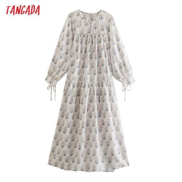 tangada fashion women bow flowers print long dress puff long sleeve ladies maxi dress 5z238 210609, Black;gray
tangada fashion women bow flowers print long dress puff long sleeve ladies maxi dress 5z238 210609, Black;gray