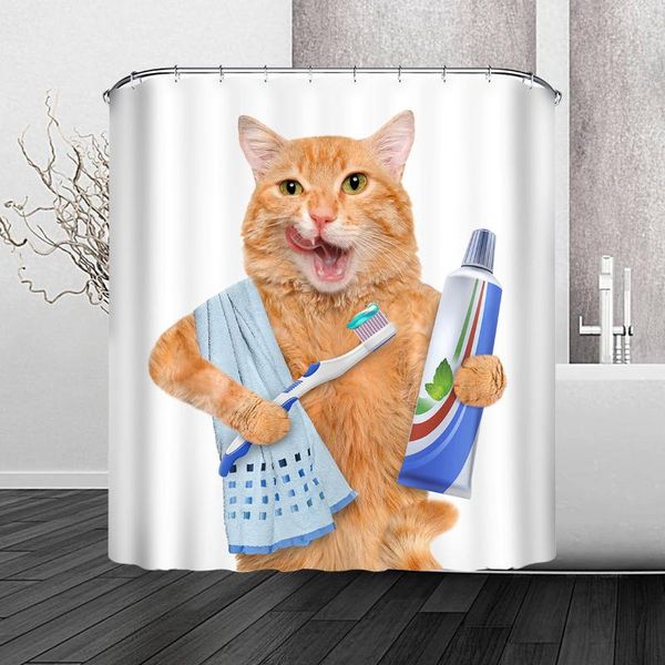 shower curtains waterproof curtain for bathroom cartoon cat bathtub polyester (150x180cm)
shower curtains waterproof curtain for bathroom cartoon cat bathtub polyester (150x180cm)