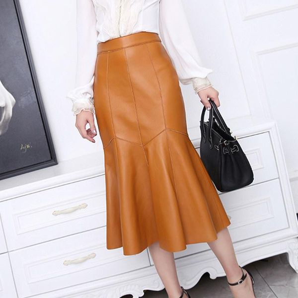 skirts genuine leather skirt women 2021 autumn fall winter high waist real sheepskin office ladies work formal wear black yellow
skirts genuine leather skirt women 2021 autumn fall winter high waist real sheepskin office ladies work formal wear black yellow