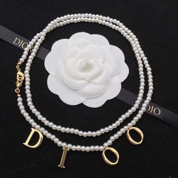 luxury designer fashion necklace dijia 21 letter high version pearl female d family net red same temperament sweater chain, Red;brown
luxury designer fashion necklace dijia 21 letter high version pearl female d family net red same temperament sweater chain, Red;brown