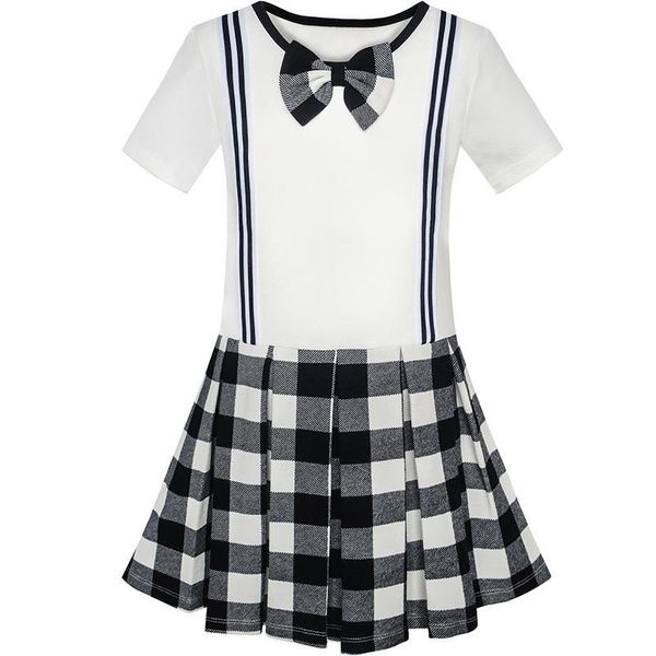 girl's dresses girls dress school uniform black white check suspender 2021 summer princess wedding party size 4-10 carnival vestidos, Red;yellow
girl's dresses girls dress school uniform black white check suspender 2021 summer princess wedding party size 4-10 carnival vestidos, Red;yellow