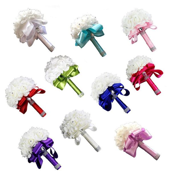 wedding day rose wedding bouquet handmade flowers artificial crystal decoration bride holding flowers bridal bouquets
wedding day rose wedding bouquet handmade flowers artificial crystal decoration bride holding flowers bridal bouquets