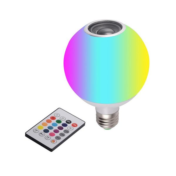 bulbs rgb white e27 smart music bulb led bluetooth speaker with 24 button remote dimming wireless play
bulbs rgb white e27 smart music bulb led bluetooth speaker with 24 button remote dimming wireless play