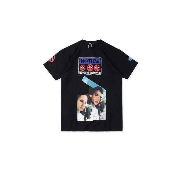 2021 new sl160 no gun in the wild hidji movie print women's hip hop casual short sleeve t-shirt 9hmo, White;black
2021 new sl160 no gun in the wild hidji movie print women's hip hop casual short sleeve t-shirt 9hmo, White;black