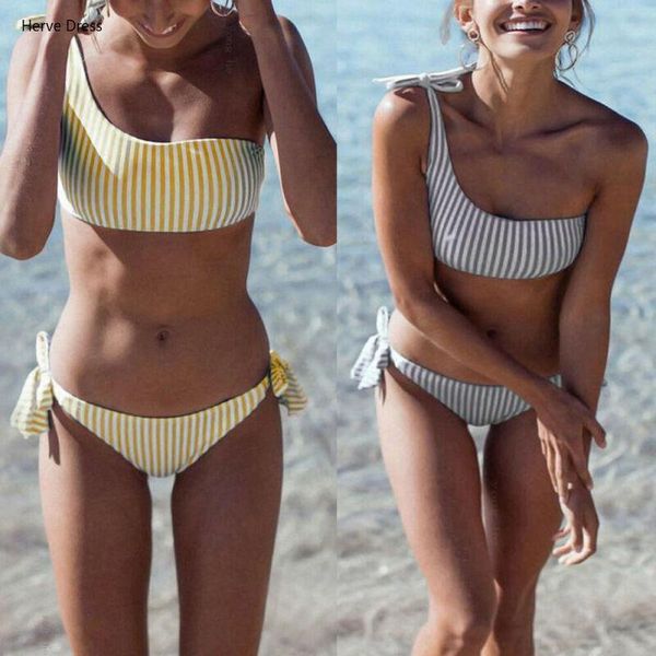 sweet girls women's one shoulder lace up striped thong push up bikini swimsuits bathing beach two-piece suits swimwear
sweet girls women's one shoulder lace up striped thong push up bikini swimsuits bathing beach two-piece suits swimwear