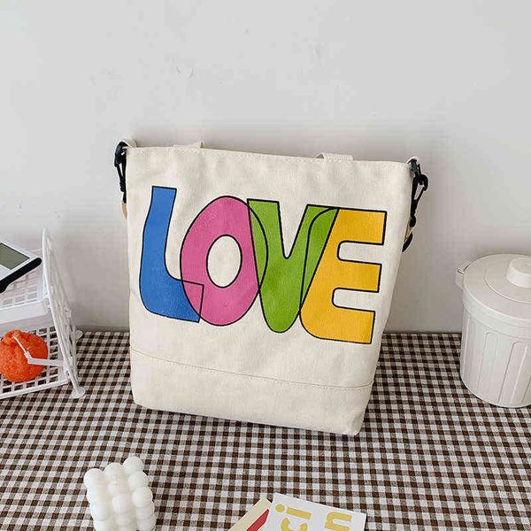 shopping bag, women's canvas handbag, fresh color, love letter printing, belt style, fashion, 2020 220310
shopping bag, women's canvas handbag, fresh color, love letter printing, belt style, fashion, 2020 220310