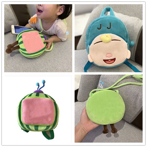 jj boys cartoon cute plush backpack children's baby schoolbag watermelon mini girls shoulders bags crossbody bag packet for kids totes
jj boys cartoon cute plush backpack children's baby schoolbag watermelon mini girls shoulders bags crossbody bag packet for kids totes
