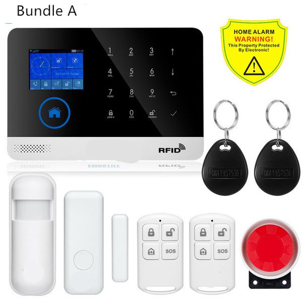 wireless home security alarm wifi gsm sim card en ru es pl de switchable system app rfid remote control
wireless home security alarm wifi gsm sim card en ru es pl de switchable system app rfid remote control