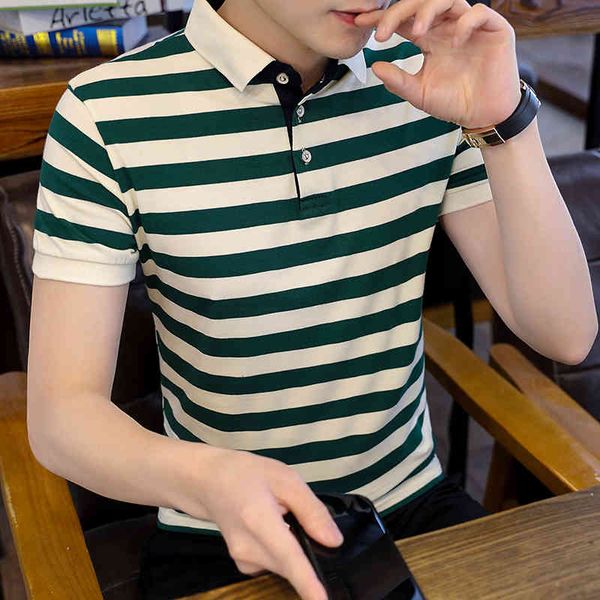 men's t-shirts men classic striped polo shirt cotton short sleeve new arrived summer business tee casual shorts plus size m-4x, White;black 
men's t-shirts men classic striped polo shirt cotton short sleeve new arrived summer business tee casual shorts plus size m-4x, White;black