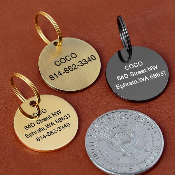 stainless steel pet dog id tags personalized dog cat name tag customized engraved anti-lost pendant pet dog collar acc qylmnl
stainless steel pet dog id tags personalized dog cat name tag customized engraved anti-lost pendant pet dog collar acc qylmnl