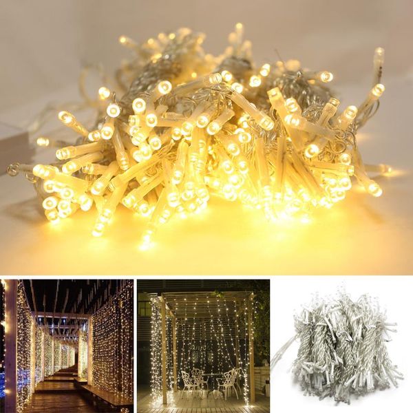 strings led icicle string lights wedding fairy light christmas garland for garden party curtain decoration holiday lighting
strings led icicle string lights wedding fairy light christmas garland for garden party curtain decoration holiday lighting