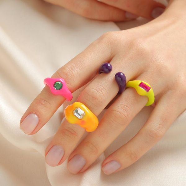 cluster rings 4pcs colorful crystal finger for women girls trendy irregular resin acrylic chunky aesthetic jewelry gifts, Golden;silver
cluster rings 4pcs colorful crystal finger for women girls trendy irregular resin acrylic chunky aesthetic jewelry gifts, Golden;silver