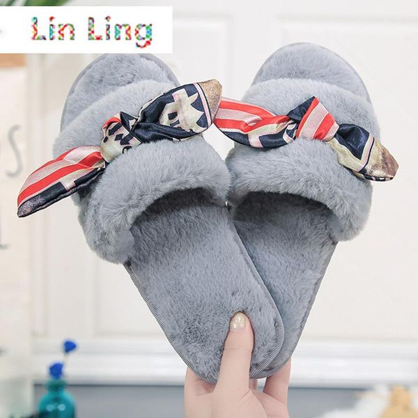 winter new house bow fur slippers for women winter warm plush furry ladies slippers indoor bedroom plush girls flat shoes, Black
winter new house bow fur slippers for women winter warm plush furry ladies slippers indoor bedroom plush girls flat shoes, Black