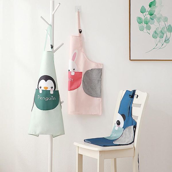 aprons cartoon apron kitchen with hand towel household thickened multifunctional adjustable waterproof oil-proof housework
aprons cartoon apron kitchen with hand towel household thickened multifunctional adjustable waterproof oil-proof housework
