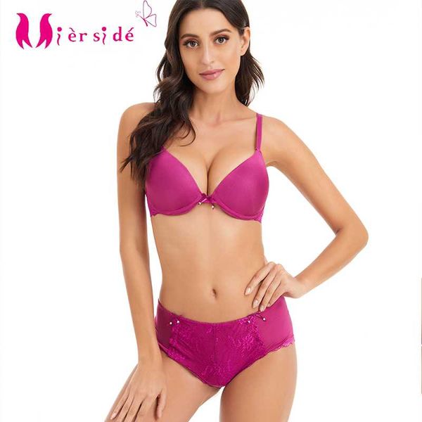 bras mierside 12622 underwear padded bra big size solid rose 2 types of brief set push up, Red;black
bras mierside 12622 underwear padded bra big size solid rose 2 types of brief set push up, Red;black