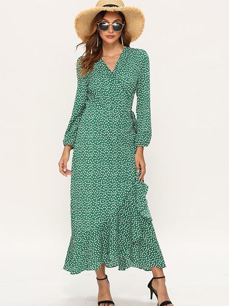 casual dresses 2021autum fashion explosion women's clothing bohemian v-neck split floral print beach dress long sleeve ruffle women, Black;gray
casual dresses 2021autum fashion explosion women's clothing bohemian v-neck split floral print beach dress long sleeve ruffle women, Black;gray