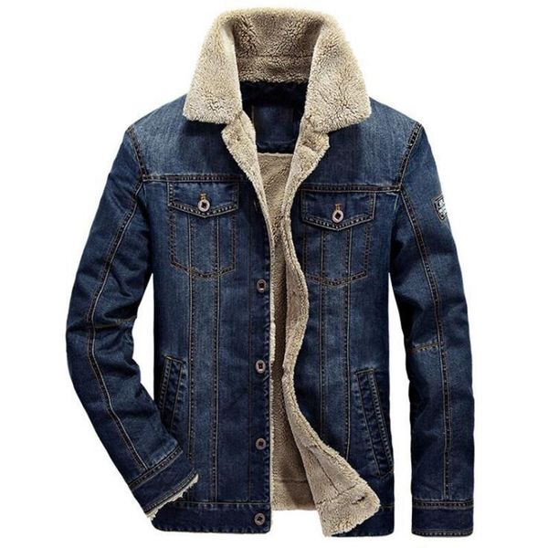 men's jackets 2021 mens winter thick fleece chest pockets rodeo lined denim fashion jeans jacket thicken warm outwear male, Black;brown
men's jackets 2021 mens winter thick fleece chest pockets rodeo lined denim fashion jeans jacket thicken warm outwear male, Black;brown