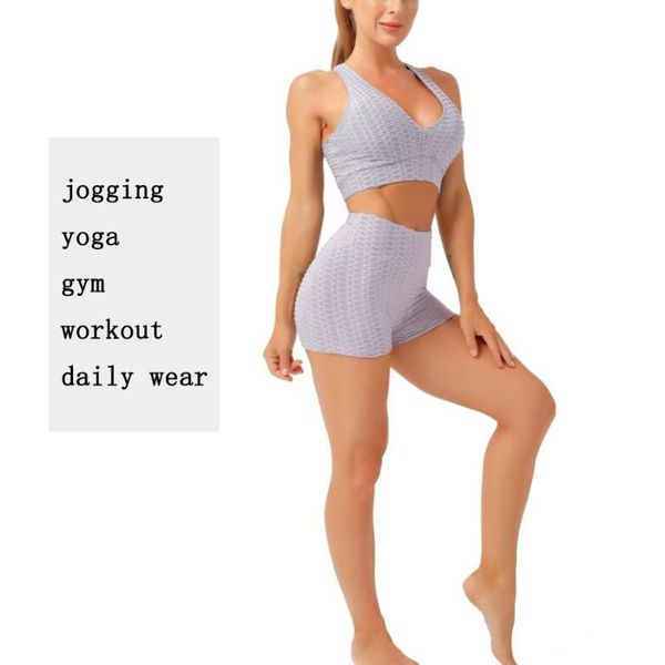 women's tracksuits female seamless sports set 2 piece workout sport bra with high waist shorts legging outfit tracksuit women clothing, Gray
women's tracksuits female seamless sports set 2 piece workout sport bra with high waist shorts legging outfit tracksuit women clothing, Gray