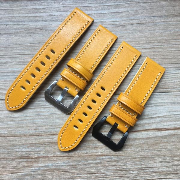watch bands 24mm 22mm italy yellow cutting edge genuine leather watchband wristband for pam pam499 44mm 42mm dial strap, Black;brown
watch bands 24mm 22mm italy yellow cutting edge genuine leather watchband wristband for pam pam499 44mm 42mm dial strap, Black;brown