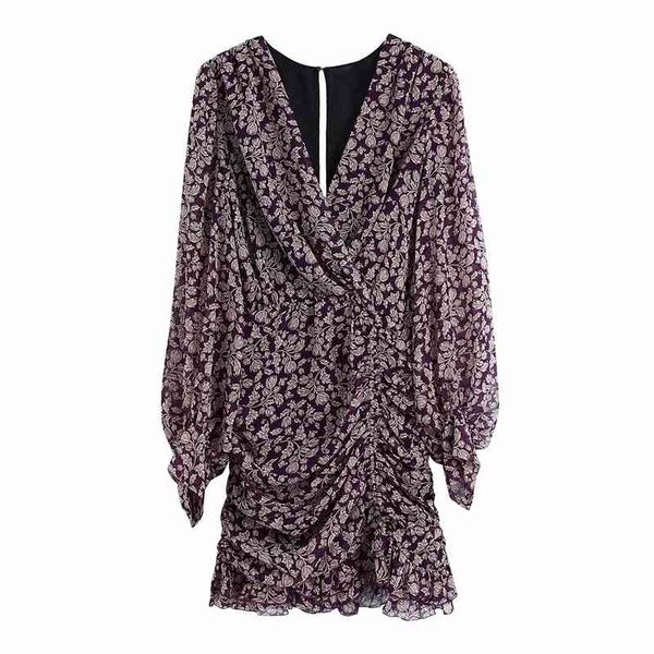 casual dresses chic lady leaf print v-neck long sleeve fashion za purple women elegant high waist pleated ruffles chiffon dress b4, Black;gray
casual dresses chic lady leaf print v-neck long sleeve fashion za purple women elegant high waist pleated ruffles chiffon dress b4, Black;gray