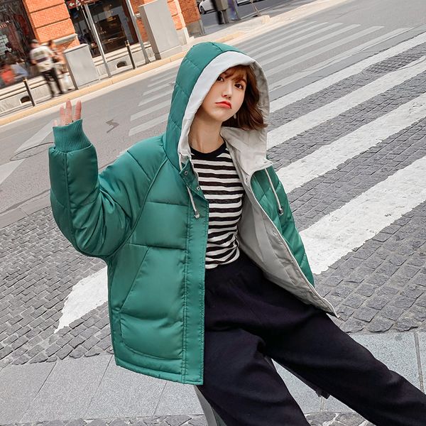 winter jacket women parkas mujer loose long sleeve hooded warm padded down jacket parka female cotton coat women 5 color outwear, Black;brown
winter jacket women parkas mujer loose long sleeve hooded warm padded down jacket parka female cotton coat women 5 color outwear, Black;brown