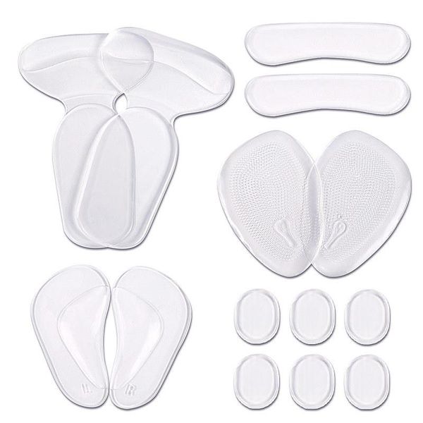 shoes materials 4pairs woman sticker transparent silicone high heels sandals protector prevent rub pain heel grips invisible insole, Black
shoes materials 4pairs woman sticker transparent silicone high heels sandals protector prevent rub pain heel grips invisible insole, Black