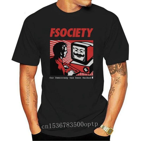 men's t-shirts funny mr robot t shirt men 100% cotton fsociety t-shirt short-sleeve f society hacker tee fashion geek tshirt clothing, White;black
men's t-shirts funny mr robot t shirt men 100% cotton fsociety t-shirt short-sleeve f society hacker tee fashion geek tshirt clothing, White;black