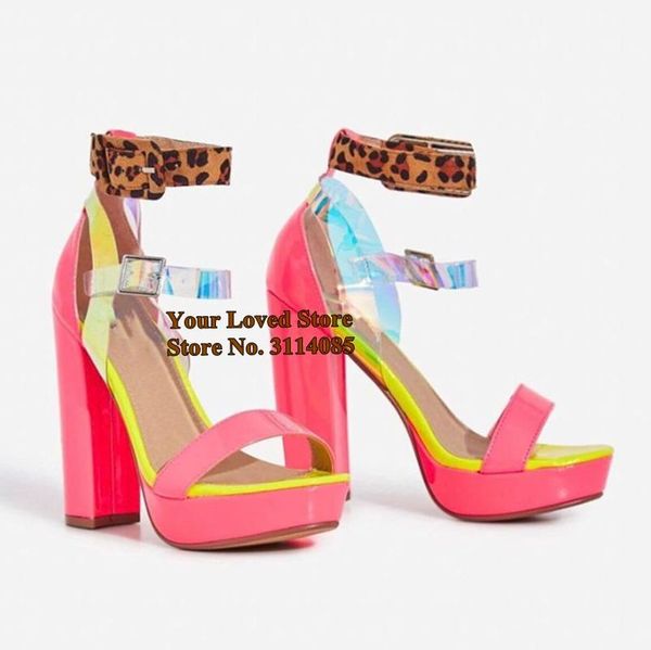 dress shoes women pink clear pvc strap platform sandals sky high chunky heels wedding nightclub sandal mixed color pumps, Black
dress shoes women pink clear pvc strap platform sandals sky high chunky heels wedding nightclub sandal mixed color pumps, Black