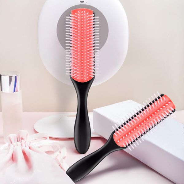 hair brushes fashion comb 9 rows styling brush straight curly detangling scalp massage hairbrush for women home salon, Silver
hair brushes fashion comb 9 rows styling brush straight curly detangling scalp massage hairbrush for women home salon, Silver