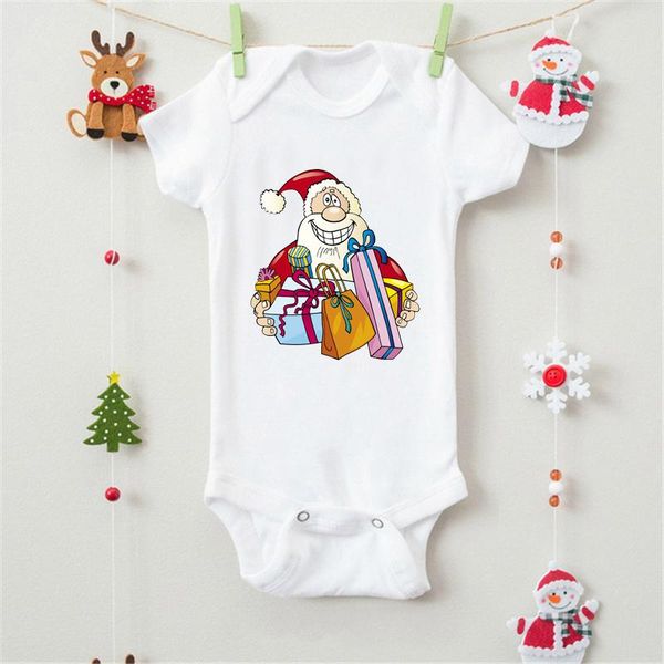 rompers born cute cartoon merry christmas santa elk graphic printed baby romper infant short sleeve white boys girls outfits, Blue
rompers born cute cartoon merry christmas santa elk graphic printed baby romper infant short sleeve white boys girls outfits, Blue