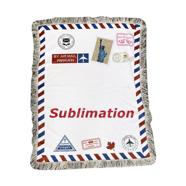 new sublimation envelope blanket with tassel white blank 1.25*1.5m soogan carpet square blankets theramal transfer printing quilt dd
new sublimation envelope blanket with tassel white blank 1.25*1.5m soogan carpet square blankets theramal transfer printing quilt dd