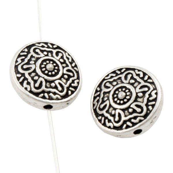 alloy carved etched round flat loose beads 14.3x14.3mm antique silver spacers jewelry findings l586 80pcs/lot, Black
alloy carved etched round flat loose beads 14.3x14.3mm antique silver spacers jewelry findings l586 80pcs/lot, Black
