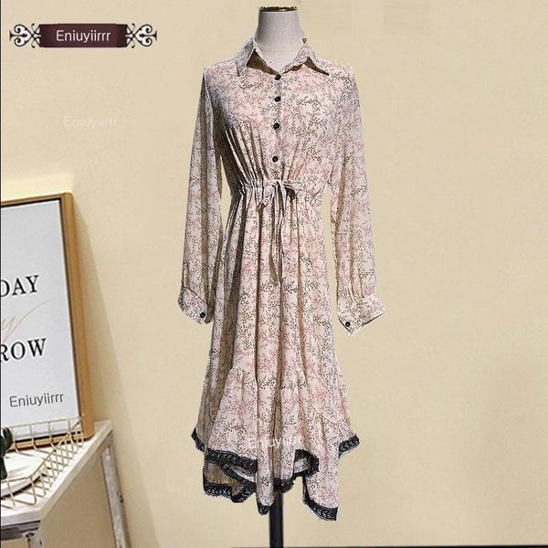 casual dresses women's spring 2021 design long sleeve beautiful floral printed japanese korea style button shirt dress 6012, Black;gray
casual dresses women's spring 2021 design long sleeve beautiful floral printed japanese korea style button shirt dress 6012, Black;gray