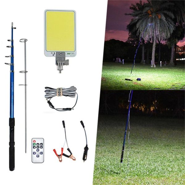 portable 12v led flood light cob panel light camping tent lantern 4.5m rod rechargeable family outdoors work
portable 12v led flood light cob panel light camping tent lantern 4.5m rod rechargeable family outdoors work