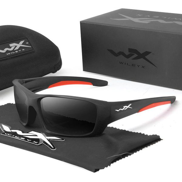sunglasses wx brand men's sports polarized wileyx goggles outdoors mirror sun glasses protective box included wx01, White;black
sunglasses wx brand men's sports polarized wileyx goggles outdoors mirror sun glasses protective box included wx01, White;black
