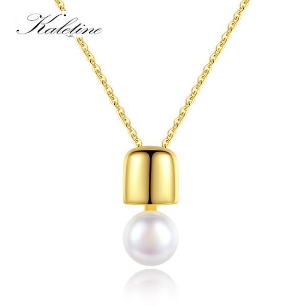 kaletine fashion pearl geometric 925 sterling silver pendants necklaces for women gold color link chain necklace jewelry gift q0531
kaletine fashion pearl geometric 925 sterling silver pendants necklaces for women gold color link chain necklace jewelry gift q0531