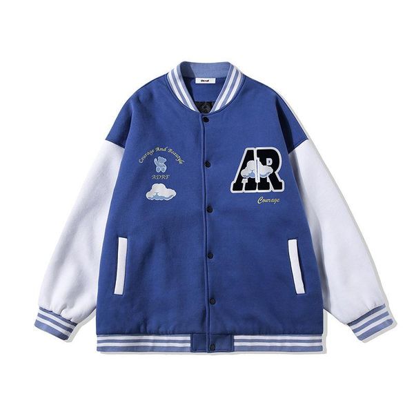 women's jackets european and american retro letter print coat women 2021 trend casual sports baseball uniform couple loose wild, Black;brown
women's jackets european and american retro letter print coat women 2021 trend casual sports baseball uniform couple loose wild, Black;brown