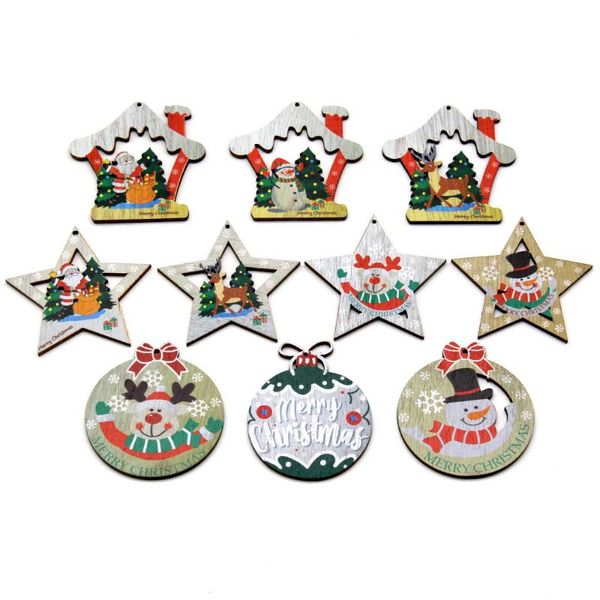 garden decorations 10pcs wooden pendants xmas tree ornaments home hanging decor christmas for
garden decorations 10pcs wooden pendants xmas tree ornaments home hanging decor christmas for