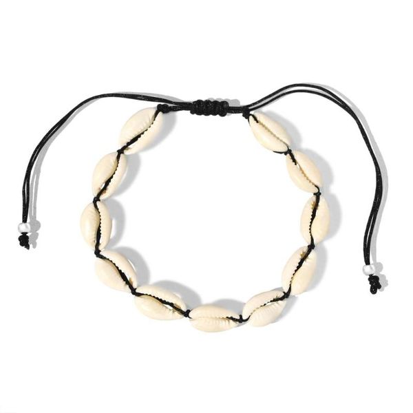 anklets boho 11 cowrie seashell black beige cord adjustable anklet women girl 2021 fashion shells sea shore bali handmade jewelry, Red;blue
anklets boho 11 cowrie seashell black beige cord adjustable anklet women girl 2021 fashion shells sea shore bali handmade jewelry, Red;blue