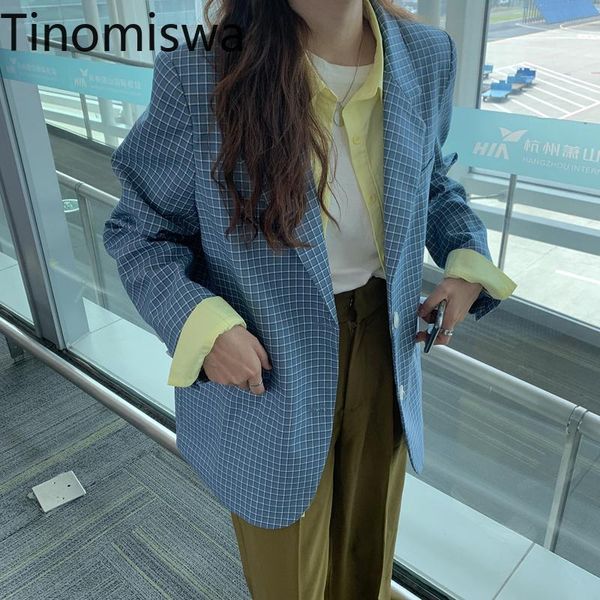 women's suits & blazers tinomiswa plaid blazer womens notched collar full sleeve elegant single breasted coat style office ladies jacke, White;black
women's suits & blazers tinomiswa plaid blazer womens notched collar full sleeve elegant single breasted coat style office ladies jacke, White;black