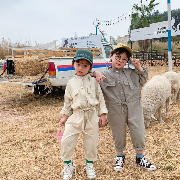 korean style spring autumn boys girls fashion solid color oversized one-pieces kids long sleeve jumpsuits 1-6y 210309, Blue
korean style spring autumn boys girls fashion solid color oversized one-pieces kids long sleeve jumpsuits 1-6y 210309, Blue