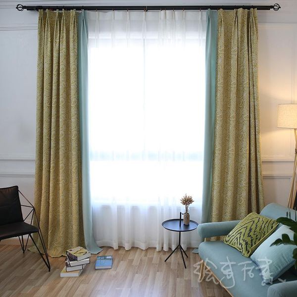 high-end modern minimalist stitching curtains yarn-dyed jacquard for living room bedroom study blackout curtains custom
high-end modern minimalist stitching curtains yarn-dyed jacquard for living room bedroom study blackout curtains custom