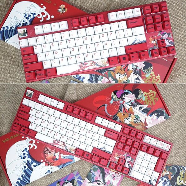 varmilo vd108 koi mechanical keyboard 108key dual mode wired+bluetooth 5.0 cherry mx switch game office keyboard
varmilo vd108 koi mechanical keyboard 108key dual mode wired+bluetooth 5.0 cherry mx switch game office keyboard